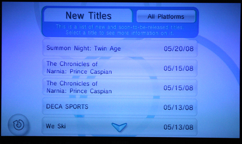 Illustration for article titled Nintendo Wii's Nintendo Channel Screenshot Tour and Hands-on